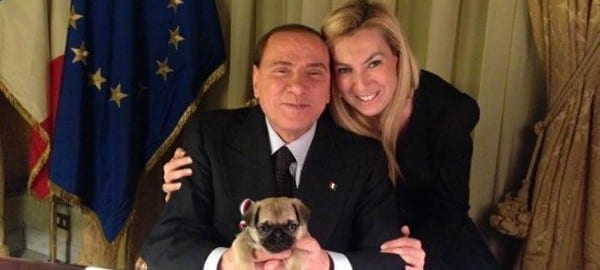 Silvio Berlusconi e Michaela Biancofiore su facebook