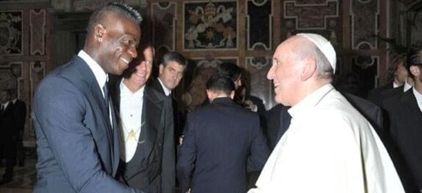 Balotelli e il Papa