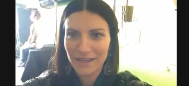 Laura Pausini video per Fiorello