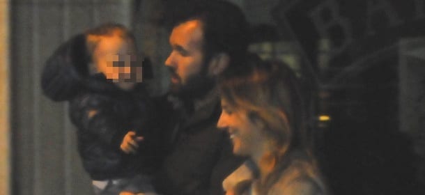 Carlo Cracco con il figlio