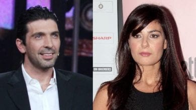 Buffon e Ilaria D'Amico