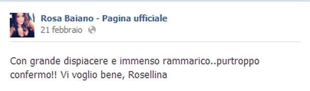 Rosa Baiano Facebook