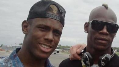 Balotelli con il fratello