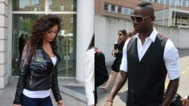 Mario Balotelli e Raffaella Fico al Tribunale di Brescia per l'affidamento della figlia Pia