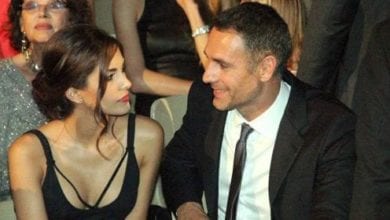 Raoul Bova con l'attrice spagnola Rocio Munoz a Taomina