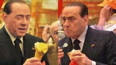 Signorini insiste col gelato e l'ironia: dopo la Madia, tocca a Berlusconi