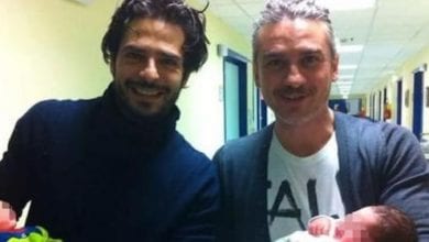 Marco Bocci: la prima foto del figlio Enea è un trionfo di tenerezza