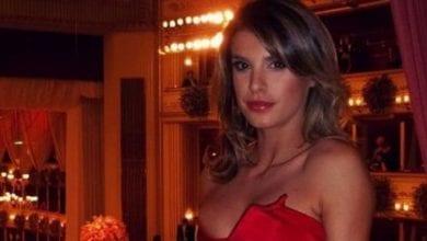 Elisabetta Canalis e il seno scoperto al Ballo di Vienna: "E che sarà mai..."