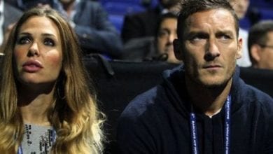 Ilary Blasi allo stadio con Francesco Totti: l'amore supera tutte le polemiche