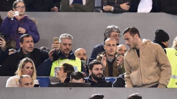 Ilary Blasi allo stadio con Francesco Totti: l'amore supera tutte le polemiche
