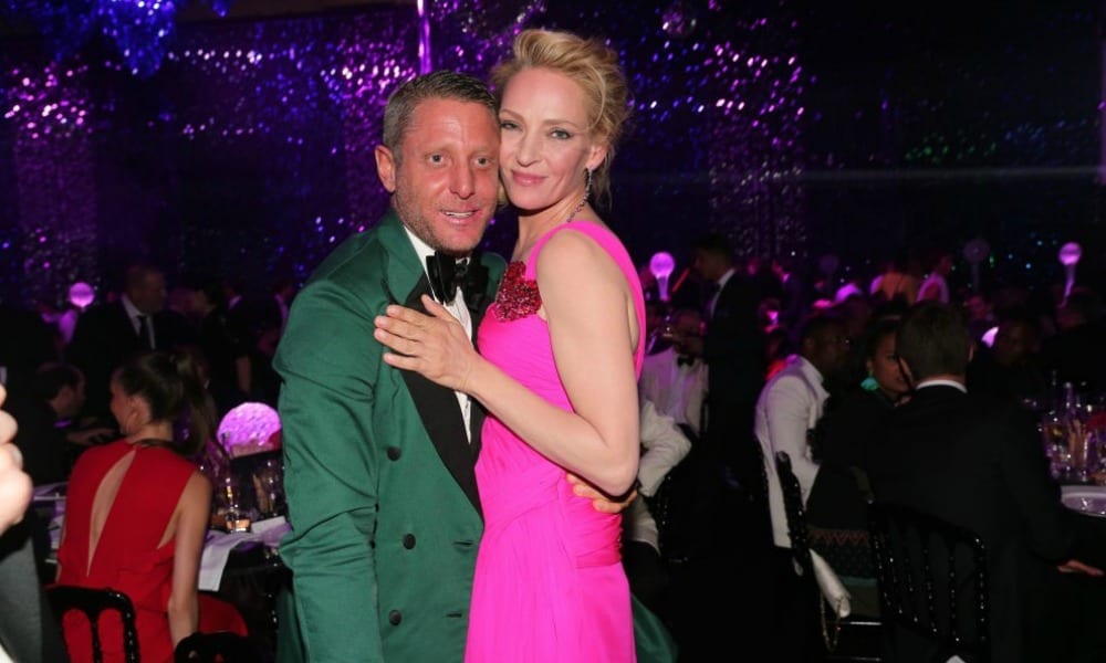 Uma Thurman non è contenta di essere stata baciata da Lapo Elkann