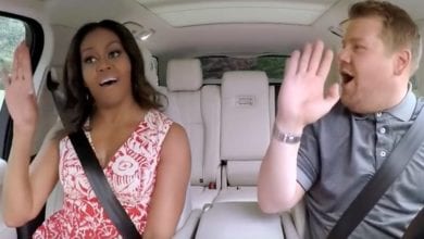 Il Karaoke di Michelle Obama con James Corden [VIDEO]