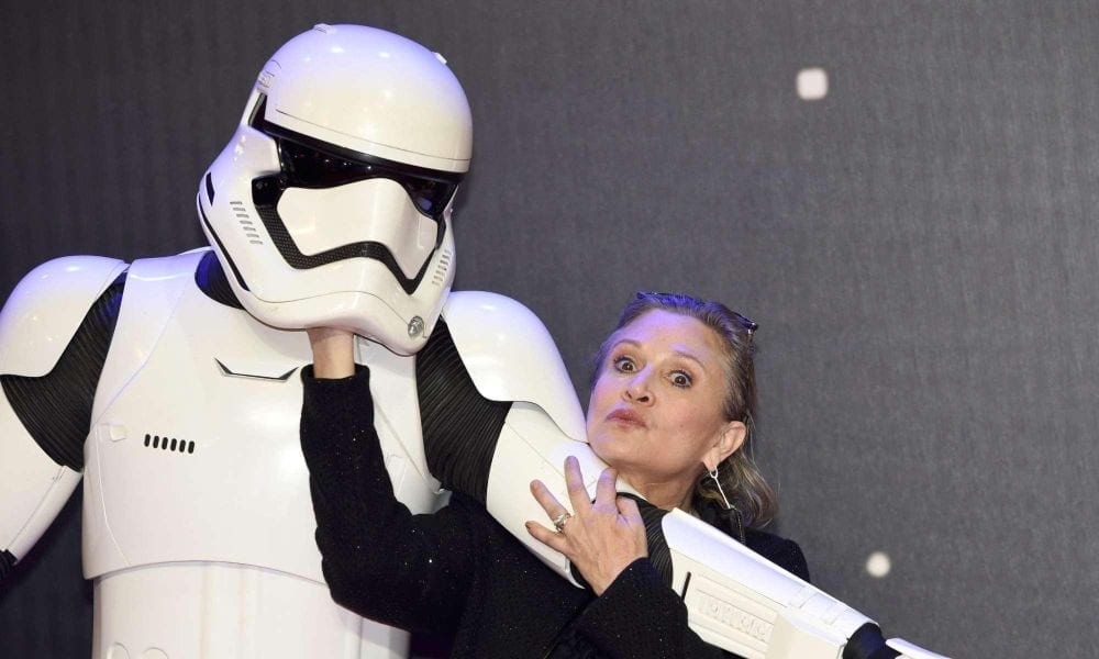 Carrie Fisher: l'omaggio commovente dei fan [VIDEO]