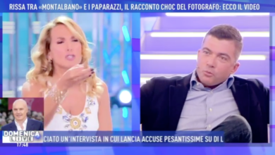 Barbara d'Urso furiosa contro il paparazzo difende Zingaretti [VIDEO]