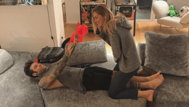 Chiara Ferragni e Fedez: ginnastica in mutande [VIDEO]