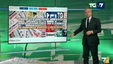 Mentana contro Beppe Grillo, la polemica finisce in tribunale [VIDEO]