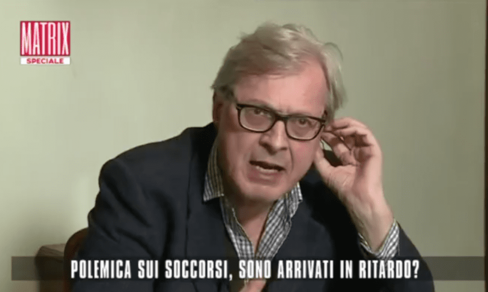 Vittorio Sgarbi sulla tragedia di Rigopiano accusa: "Stato criminale