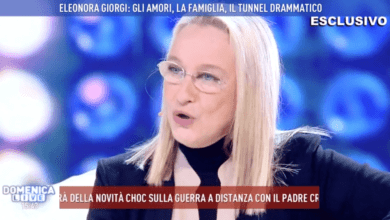 Eleonora Giorgi, confessione shock a Domenica Live [VIDEO]