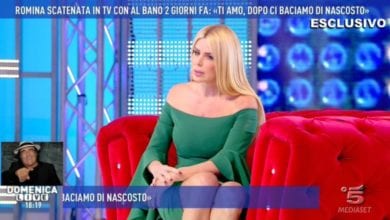 Loredana Lecciso e la frecciatina al bacio negato di Al Bano a Romina: le parole a Domenica Live [VIDEO]