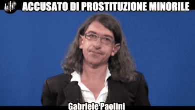 Gabriele Paolini confessione shock: "Ecco con chi ho fatto sesso gay, anche un ex Premier" [VIDEO]