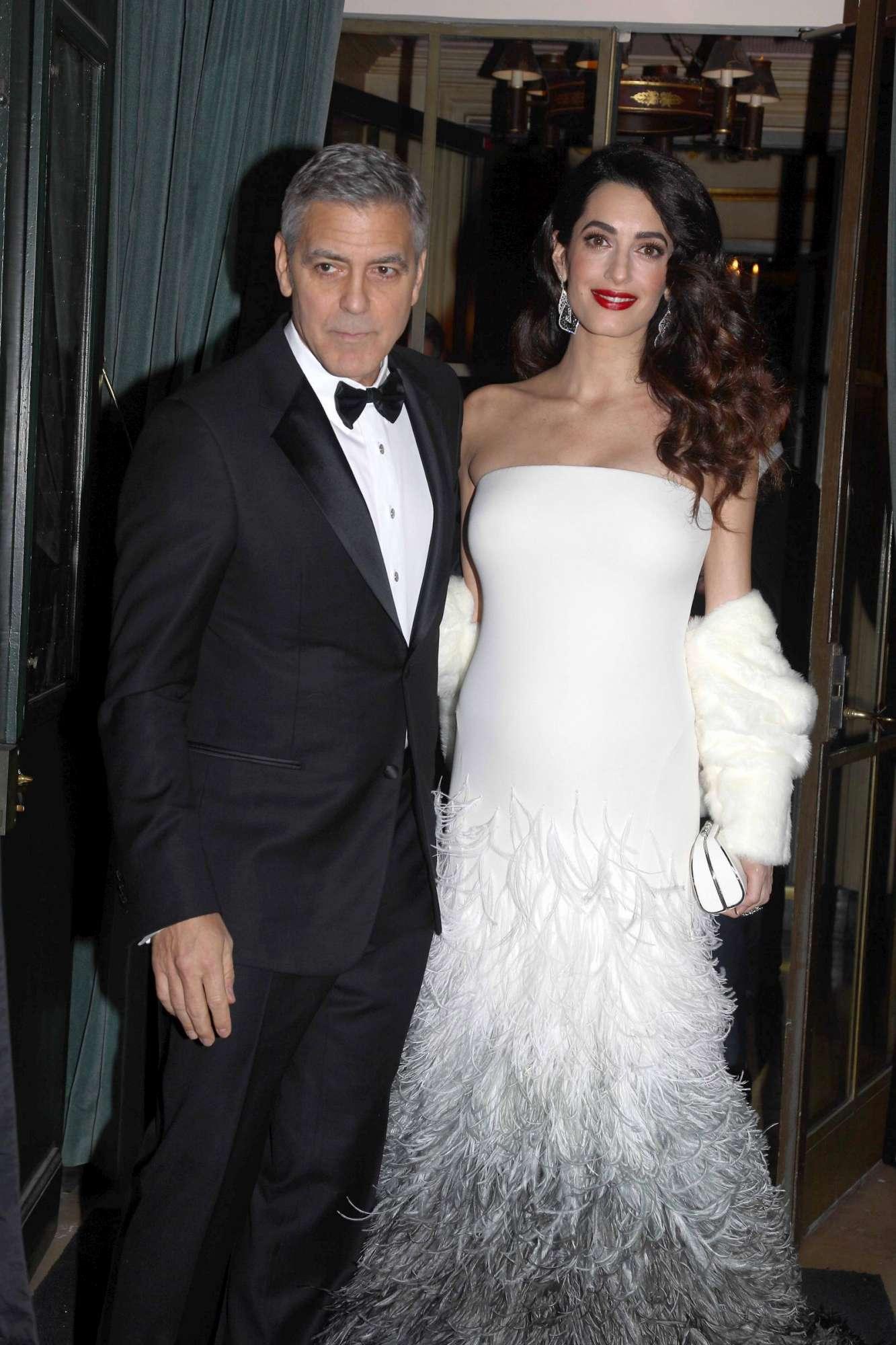 George Clooney e Amal Alamuddin: "sono nati Ella e Alexander"