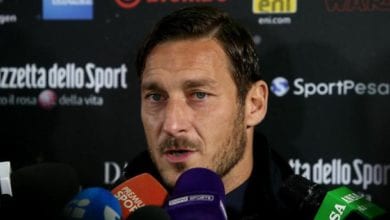 Francesco Totti festeggia al Colosseo: "Futuro? Punto Interrogativo"