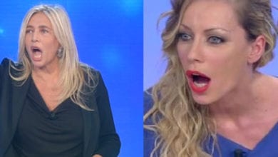 Karina Cascella e Mara Venier Schockate dal selfie tra Francesco Monte ed Eva Henger al Maurizio Costanzo Show