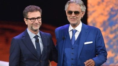 Andrea Bocelli, la gaffe di Fabio Fazio a Che tempo che fa: "Che bello vederti..." [VIDEO]