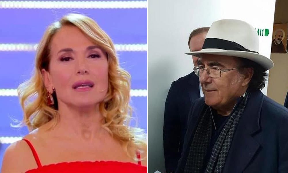 Barbara D'Urso asfalta Al Bano in diretta: "Ti dico io tre cose"