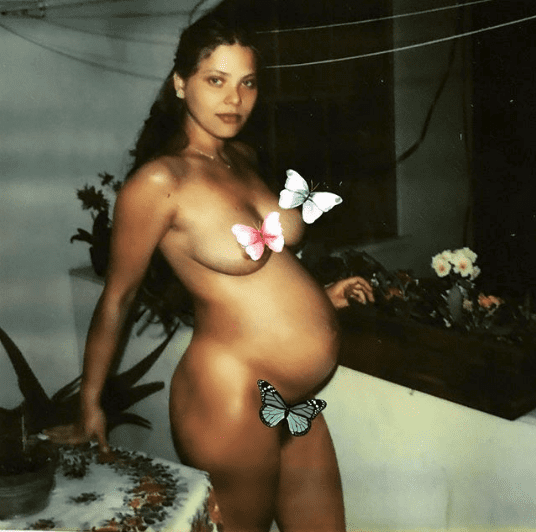 536px x 532px - Naike Rivelli Ornella Muti nuda e incinta sui social provocazione