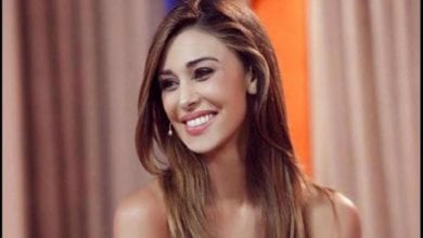 Belen Rodriguez incinta Verissimo