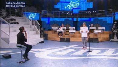 Amici 20 gara canto