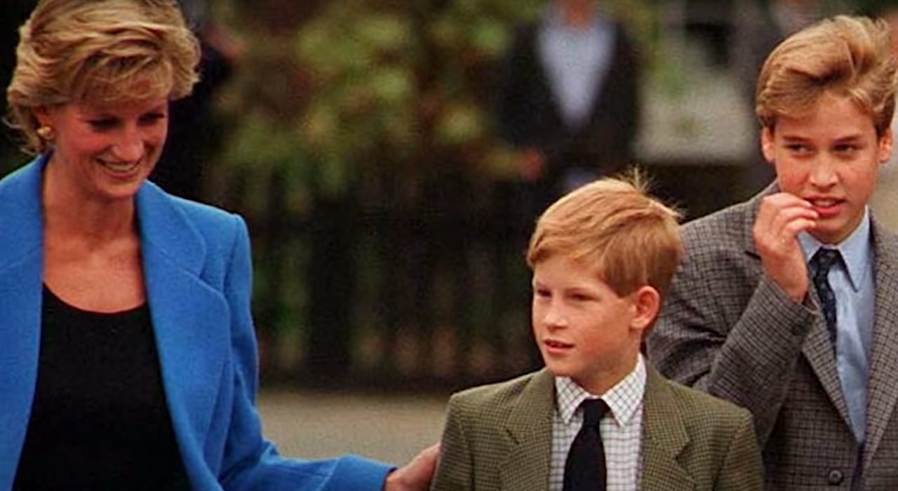 William Harry Lady Diana