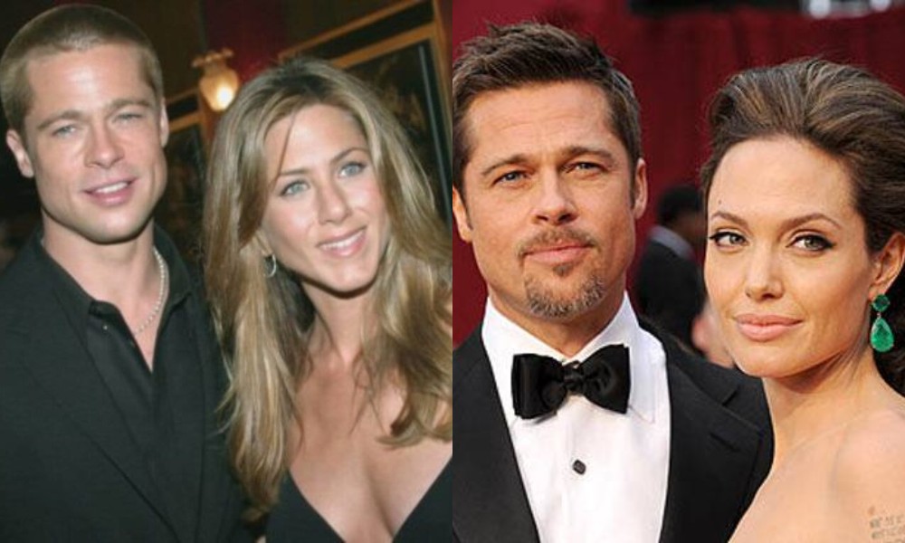 Brad Pitt Jennifer Aniston Angelina Jolie
