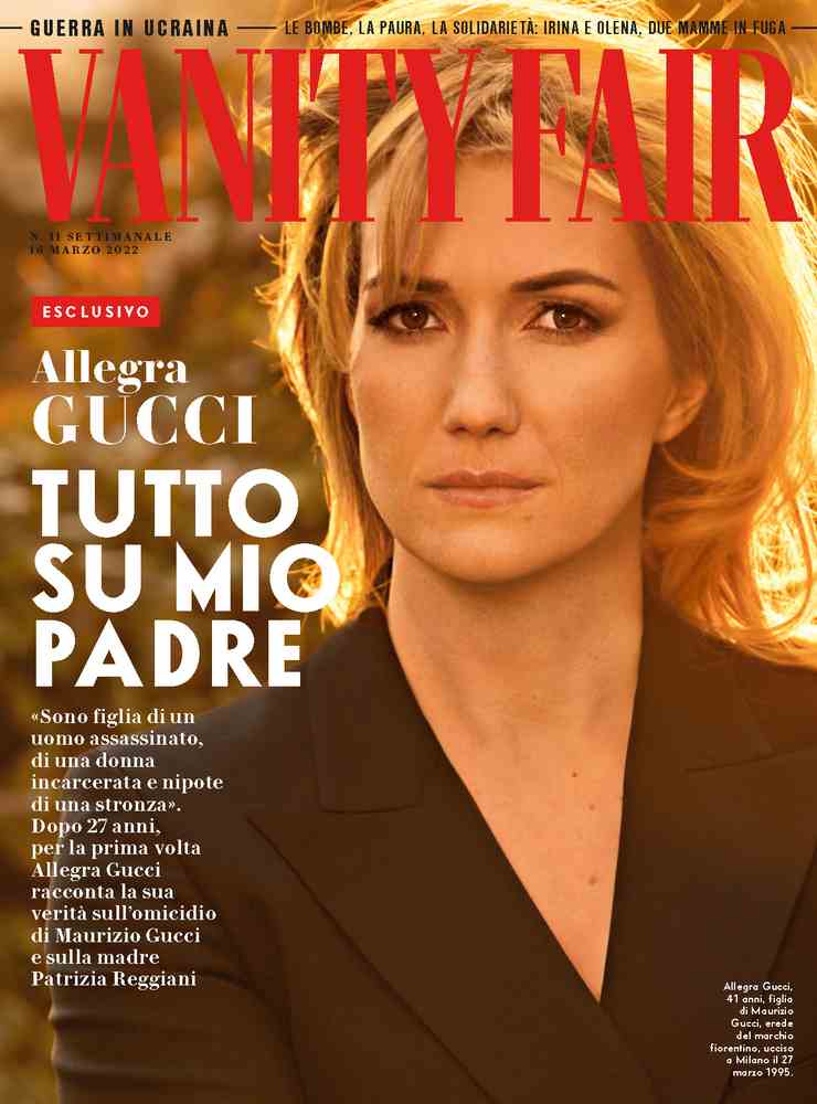 Cover Vanity Fair Allegra Gucci