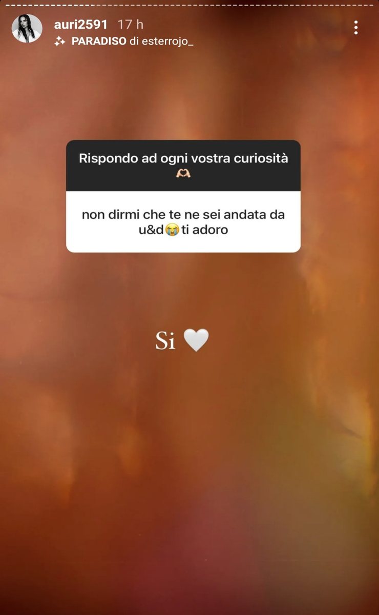 Aurora Colombo Instagram Stories
