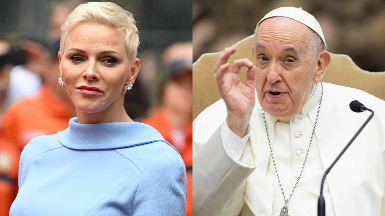 Charlene di Monaco e il Papa