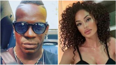 Mario Balotelli e l'ex compagna Raffaella Fico (Credits: Raffaella Fico/ Instagram, a destra) - Velvetgossip