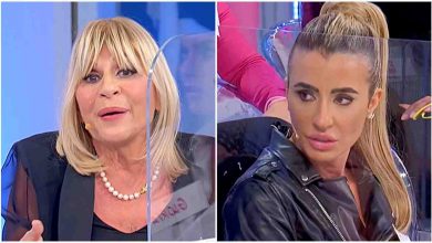 Gemma Galgani e Cristina si scontrano nella puntata di Uomini e Donne del 16/12/2022 (screenshot Mediaset Infinity) - Velvetgossip