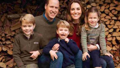 Kate, William, George, Charlotte e Louis