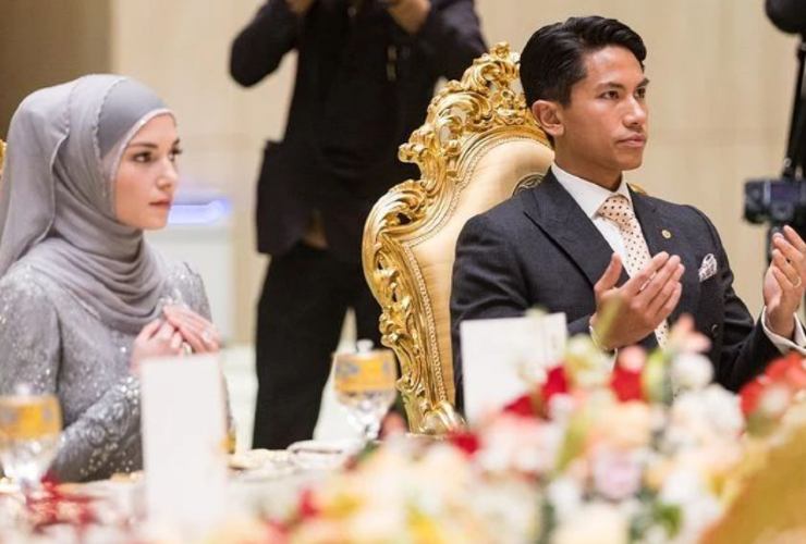 Anisha Rosnah e Abdul Mateen del Brunei
