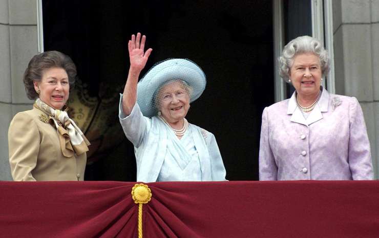 Regina Elisabetta, Margaret e Regina Madre