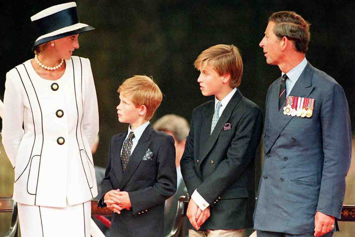 Lady Diana e famiglia