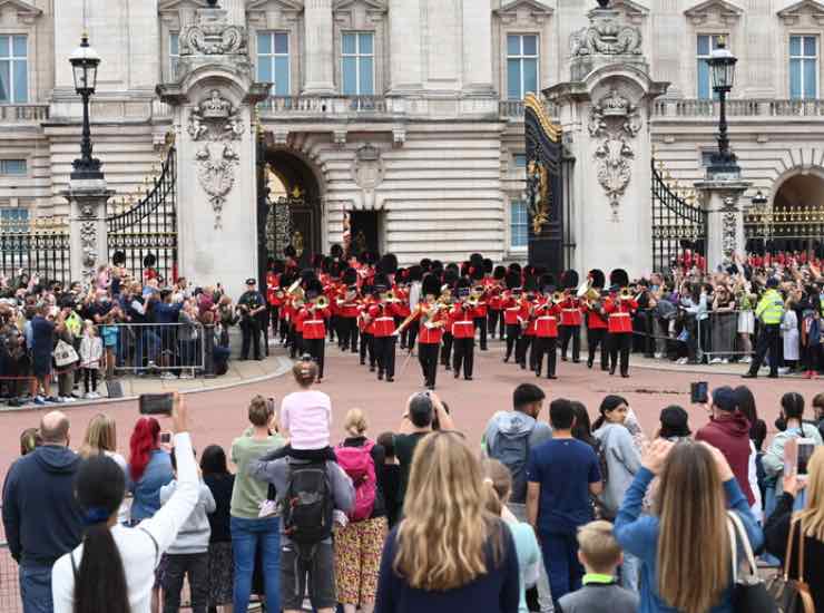 Buckingham Palace guardie cavallo