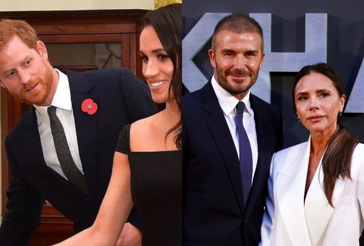 Duchi di Sussex e Beckham 