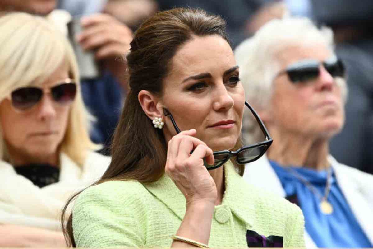 Kate Middleton senza William