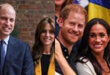 William Kate e Harry e Meghan