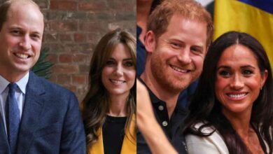 William Kate e Harry e Meghan