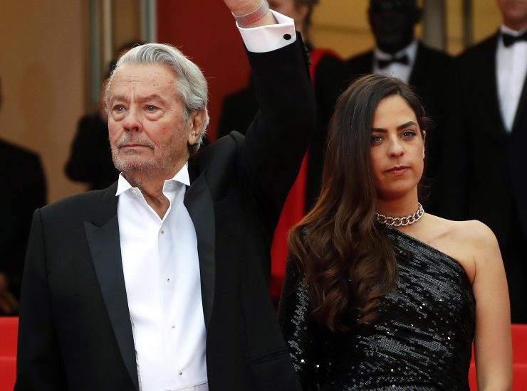 Alain Delon e la figlia Anouchka